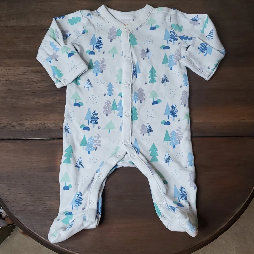 Gymboree NWOT One Piece Footed Pajama Sz NB